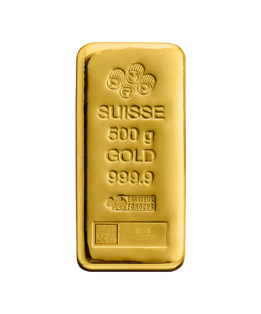 pamp 500 gram gold bar