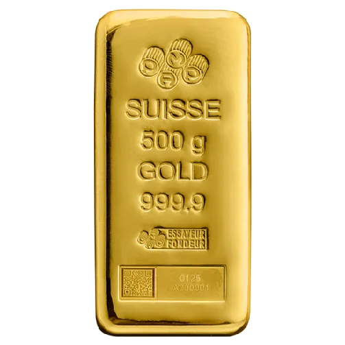 pamp 500 gram gold bar