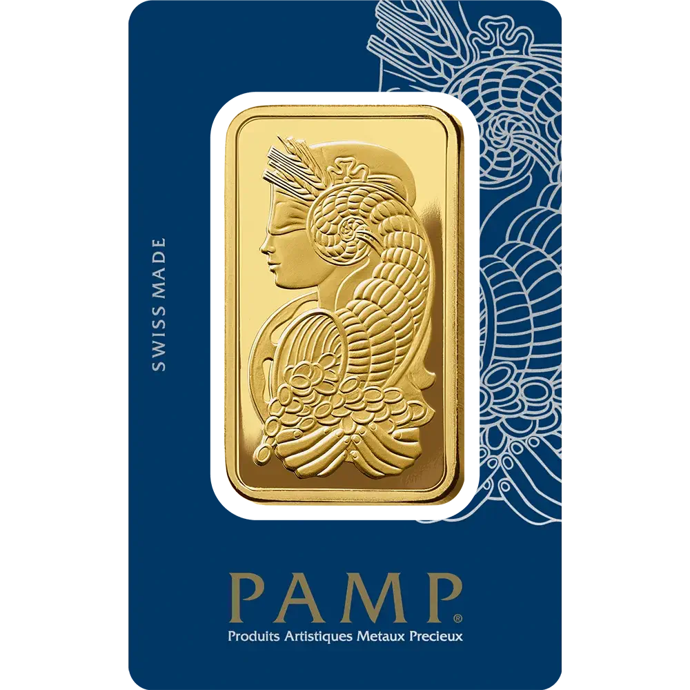 PAMP 50 Gram-Gold Bar (1) PAMP 50 Gram Gold Bar (Suisse)