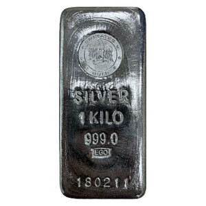 1 kg silver bar emirates gold
