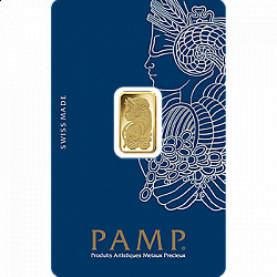 PAMP 2.5 Gram Gold Bar