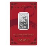شمش نقره ۱۰ گرمی - PAMP Lunar Year of The Horse