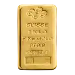 1 KG Gold Bar PAMP (Suisse) 999.9