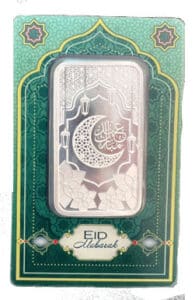 pamp eid mubarak silver bar