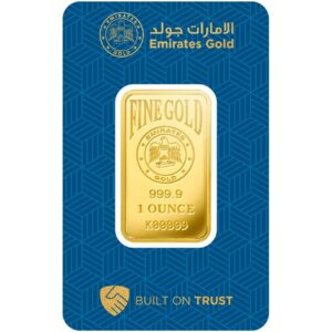 Investment Gold Bars - 1 Ounce - Emirates Gold