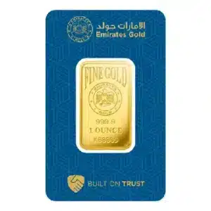 Investment Gold Bars - 1 Ounce - Emirates Gold