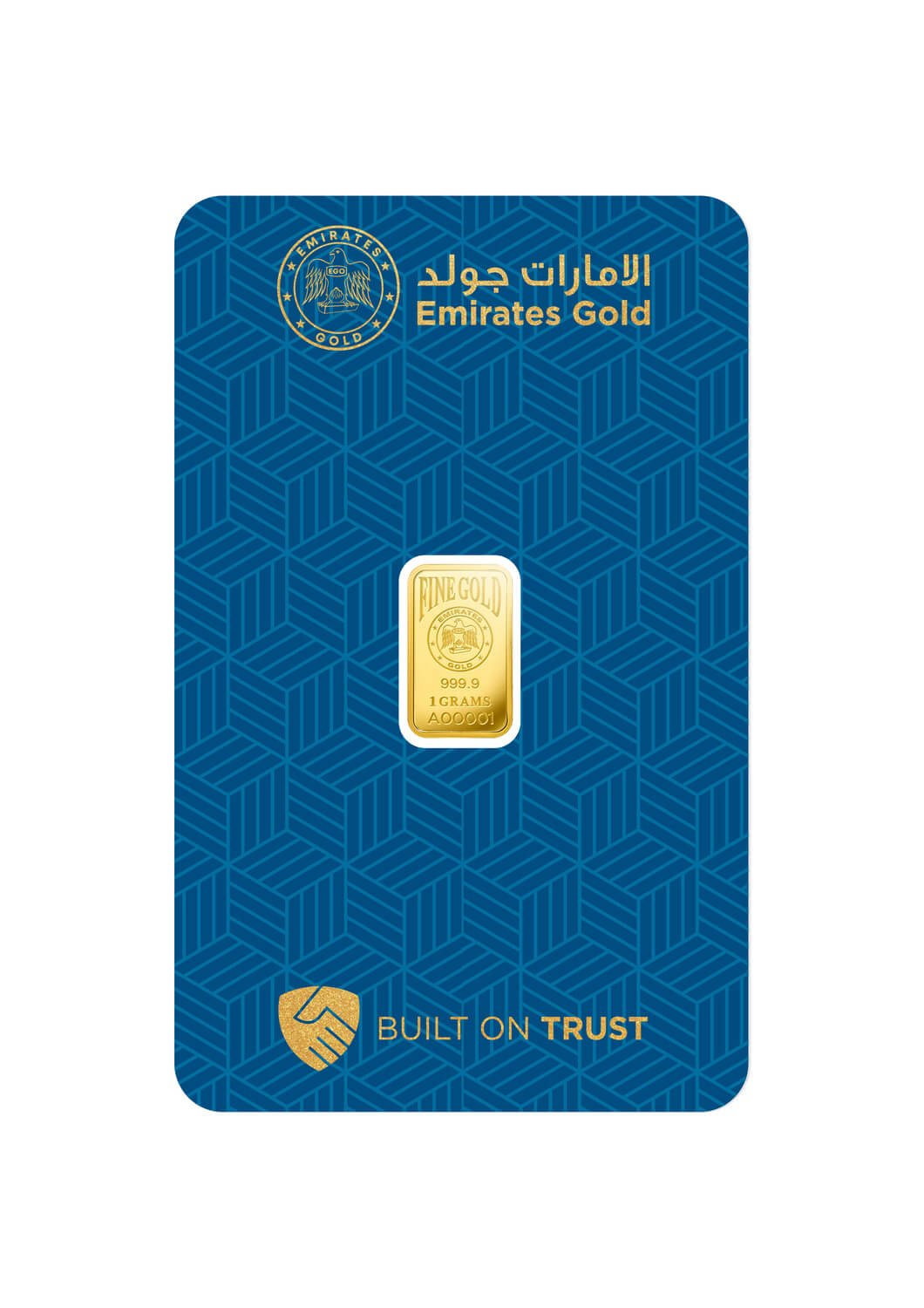 Investment Gold Bars - 1g - Emirates Gold Investment Gold Bars - 1g - Emirates Gold