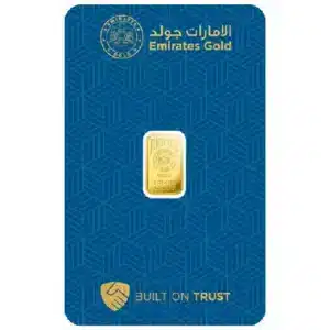 Investment Gold Bars - 1g - Emirates Gold