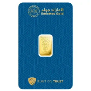 Investment Gold Bars - 2.5g - Emirates Gold
