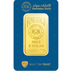 Investment Gold Bars - 5 Tolas - Emirates Gold