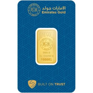Investment Gold Bars - ½ Ounce - Emirates Gold