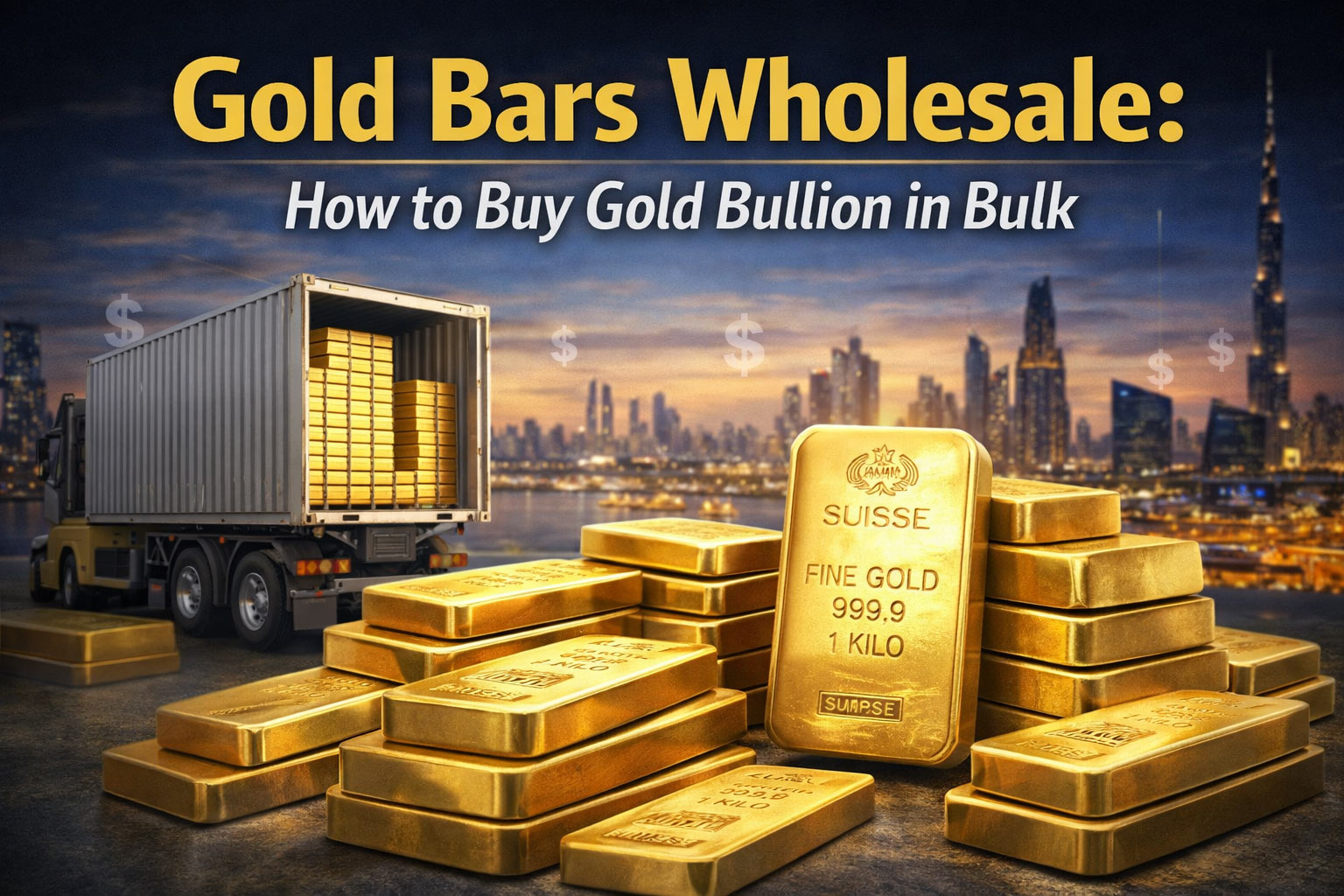 Gold Bars Wholesale: How to Buy Gold Bullion in Bulk