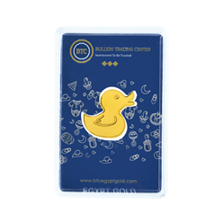 24k " Baby Duck " Yellow Gold Ingot - 2.5
