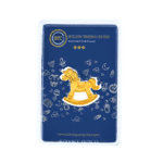 24k " Baby Horse " Yellow Gold Ingot - 2.5g