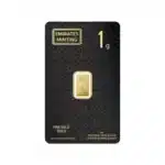Emirates Minting 1g Gold Bar (999.9)