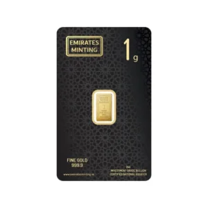 Emirates Minting 1g Gold Bar (999.9)