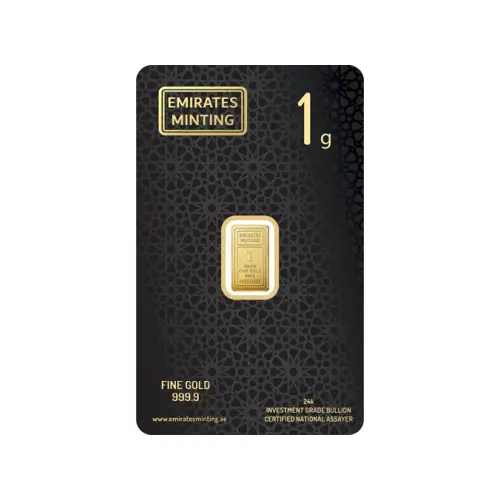 Emirates Minting 1g Gold Bar Emirates Minting 1g Gold Bar (999.9)