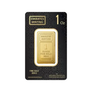 Emirates Minting 1 OZ (1 Ounce) Gold Bar