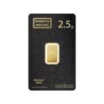 Emirates Minting 2.5g Gold Bar (999.9)