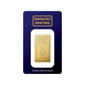 Emirates Minting 50g Gold Bar