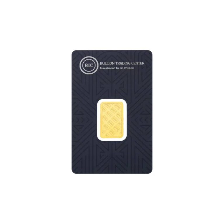 BTC 1 g 999.9 Gold Bar