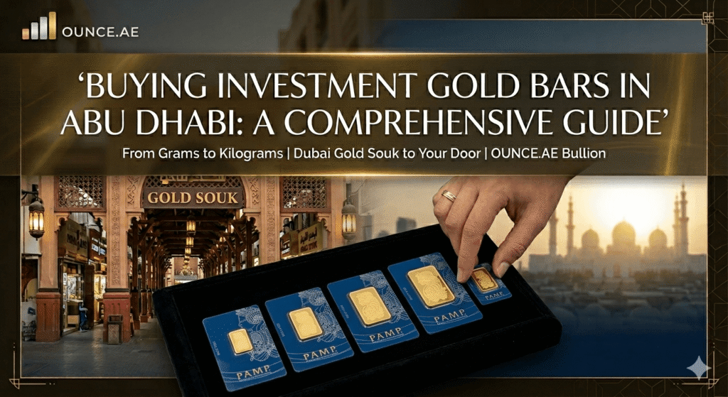 Gold bars in Abu Dhabi delivery