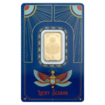 PAMP 5g Good Luck Scarab Gold Bar