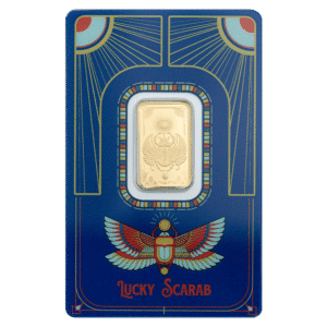 PAMP 5g Good Luck Scarab Gold Bar