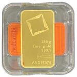 Valcambi Suisse 250 Gram Minted Gold Bar