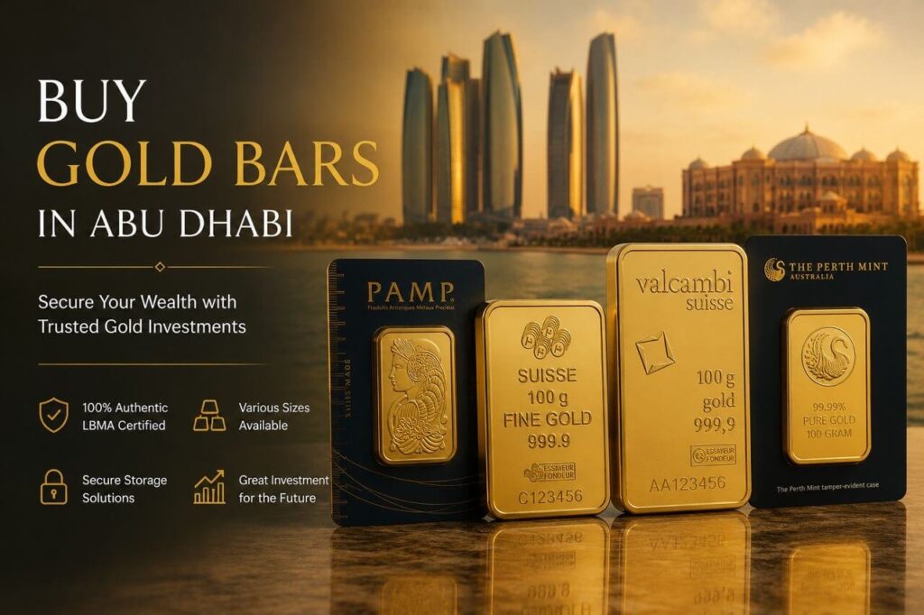 Buy Gold Bars in Abu Dhabi
