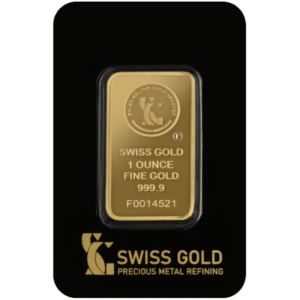 Swiss Gold Bar 1 OZ 999.9