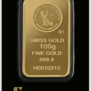 Swiss Gold Bar 100 Gram 999.9