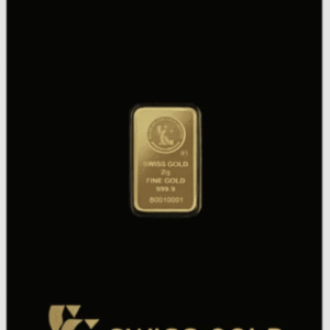Swiss Gold Bar 2 g