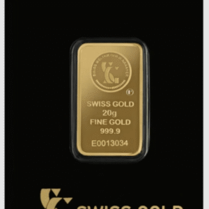 Swiss Gold Bar 20 Gram 999.9