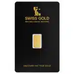 swiss gold bar 1 gram