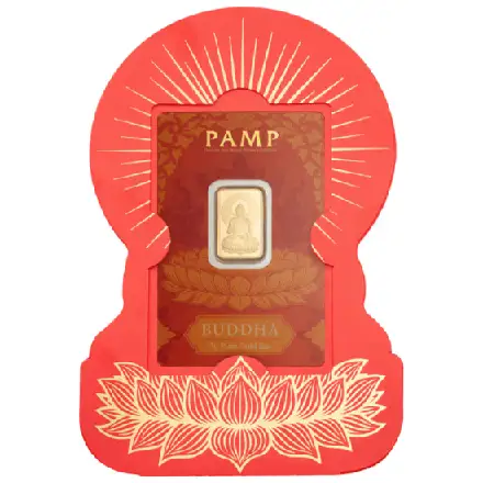 buy PAMP Buddha 5 Grams Suisse Gold Bar dubai uae