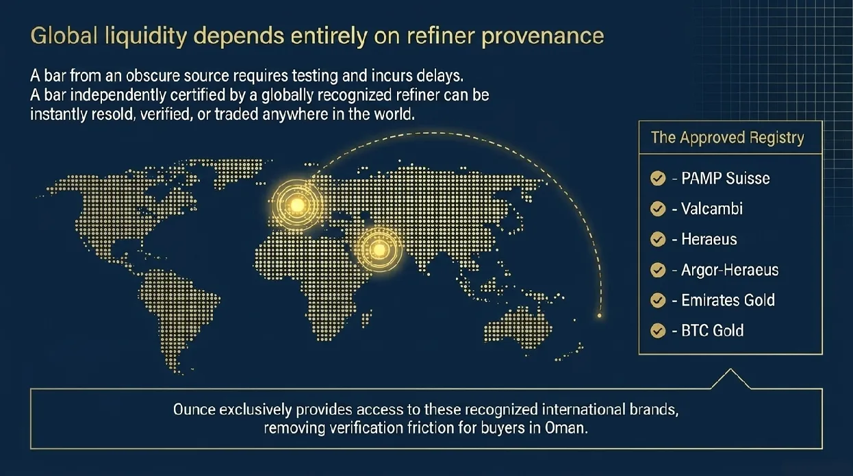 buy gold bar in oman