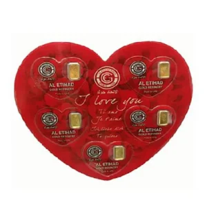 AL-ETIHAD Valentine Gold Bar 5 Gram