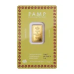 PAMP 2024 Diwali Lakshmi & Peacocks Gold Bar 5 Gram