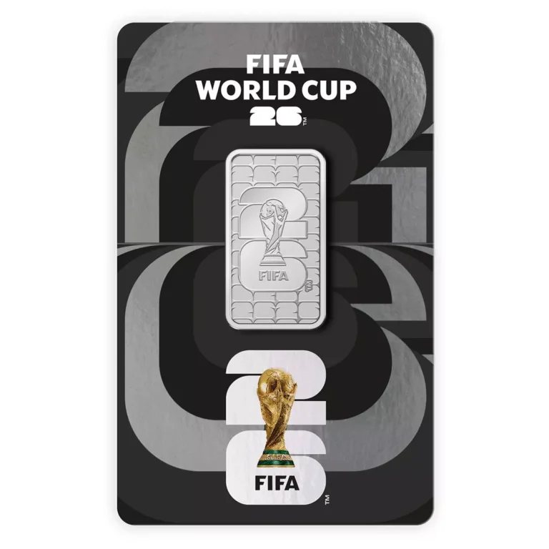 Fifa World Cup 2026 1oz Silver Bar