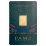 PAMP 2.5 Gram Gold Bar Lady of Liberty