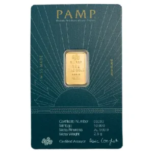 PAMP 2.5 Gram Gold Bar Lady of Liberty