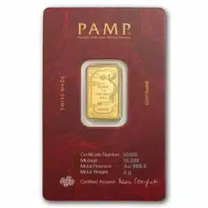 PAMP Phoenix Gold Bar
