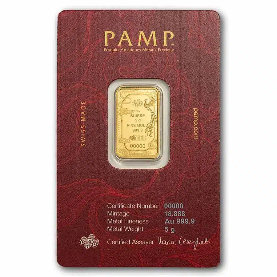 PAMP Phoenix Gold Bar
