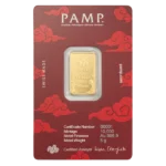 Good Luck Yellow Dragon Gold Bar
