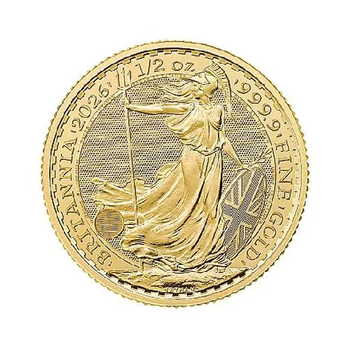 Britannia 1/2 oz Gold Coin (King Charles III Portrait) 2026
