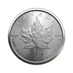 Canadian Maple Leaf 1oz Silver Coin 2022