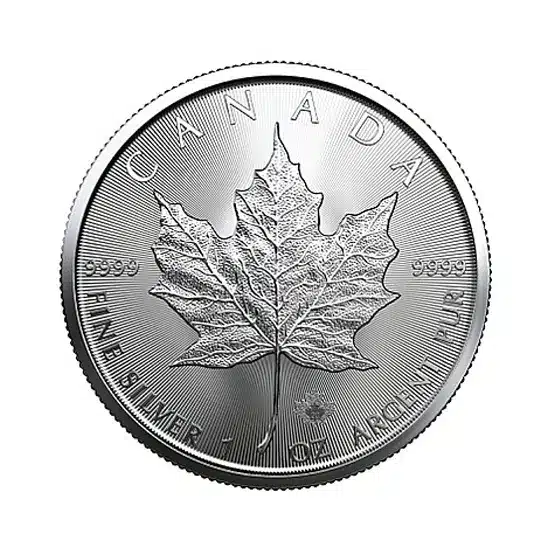 Canadian Maple Leaf 1oz Silver Coin 2023