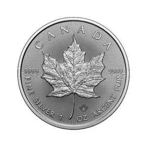 Canadian Maple Leaf 1oz Silver Coin 2025