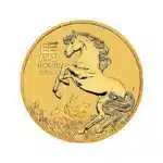 Australian 1oz Lunar III Horse Gold Coin 2026